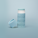Load image into Gallery viewer, Reef safe Nözscreen in blue with blue gradient background
