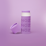 Load image into Gallery viewer, Reef safe Nözscreen in purple with purple gradient background 

